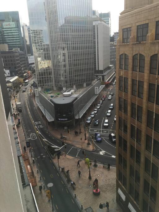 Outstanding Central Lambton Quay Apartment Wellington Exterior foto